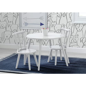 Delta Children Kids Table & Chairs Set - Safe and Stylish