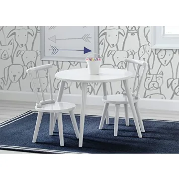 Delta Children Kids Table & Chairs Set - Safe and Stylish