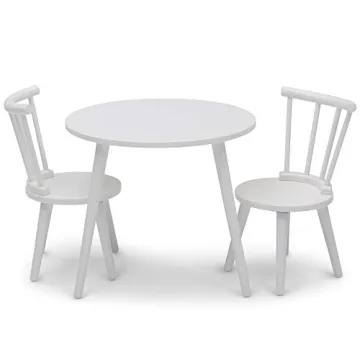 Delta Children Kids Table & Chairs Set - Safe and Stylish