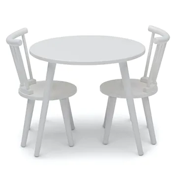 Delta Children Kids Table & Chairs Set - Safe and Stylish