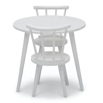 Delta Children Kids Table & Chairs Set - Safe and Stylish