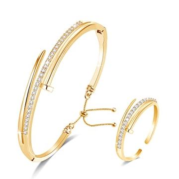 VICISION Gold Jewelry Set - Perfect Gifts for Her