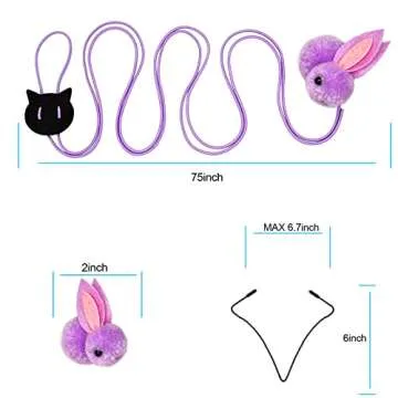 Cat Toys Interactive for Indoor Cats,2PCS Retractable Cat Wand Toys,9PCS Teaser Toys&1PCS Hanging Door Lure Cat Toy,Interactive Feather Toy for Teaser Play and Chase Exercise with Kitten