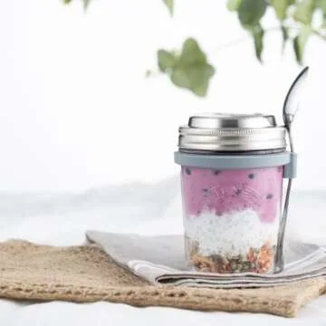 Kilner Parfait & Overnight Oats Jar Set for Healthy Meals