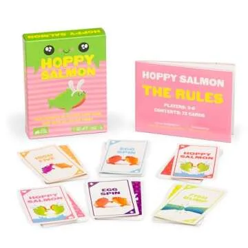 Hoppy Salmon - Fun Party Card Game for All Ages