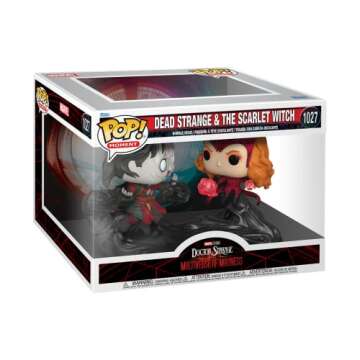 Funko Pop! Moment Marvel: Doctor Strange Multiverse of Madness - Dead Strange and Scarlet Witch, Mul...