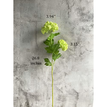 Shop YalzoneMet Real Touch Hydrangea Flowers for Decor