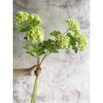 Shop YalzoneMet Real Touch Hydrangea Flowers for Decor
