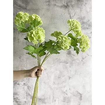 Shop YalzoneMet Real Touch Hydrangea Flowers for Decor