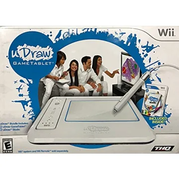 Thq Udraw Studio Wii Game Tablet - Fun for the Whole Family
