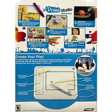 Thq Udraw Studio Wii Game Tablet - Fun for the Whole Family
