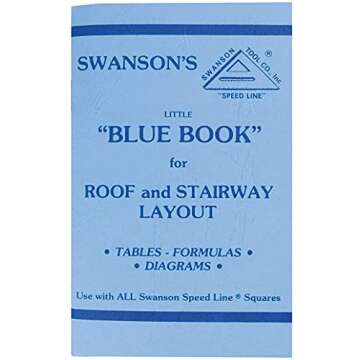 SWANSON Tool Co S0101 7 Inch Speed Square, Blue