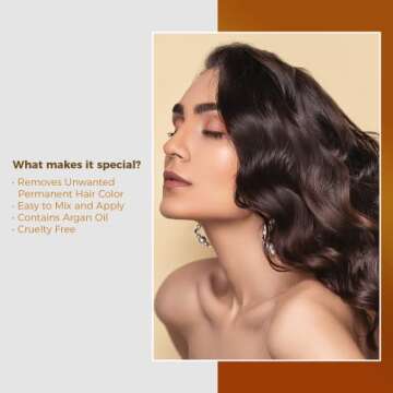 Colorfix Hair Dye Remover Kit with Argan Oil - Any Level