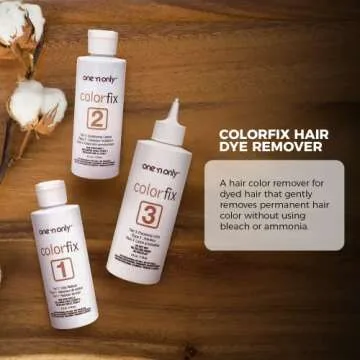 Colorfix Hair Dye Remover Kit with Argan Oil - Any Level