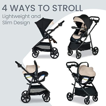 Britax Willow Brook S+ Travel System for Infants and Strollers