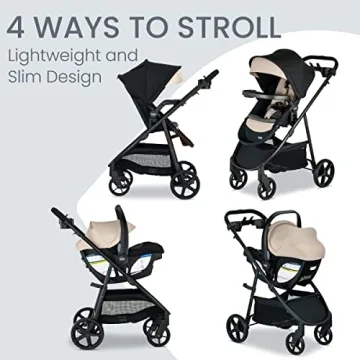 Britax Willow Brook S+ Travel System for Infants and Strollers