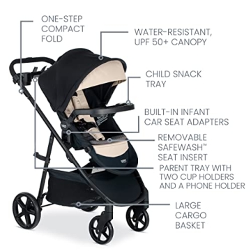 Britax Willow Brook S+ Travel System for Infants and Strollers