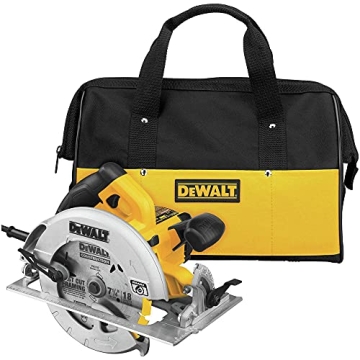 DEWALT Circular Saw - 7-1/4 inch with Electric Brake and 57 Degree Bevel