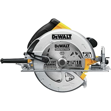 DEWALT 7-1/4 Circular Saw with Electric Brake and Bevel