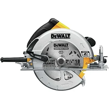DEWALT 7-1/4 Circular Saw with Electric Brake and Bevel