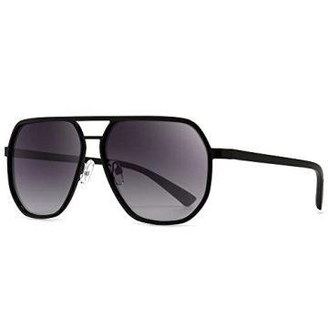 SUNGait Aviator Sunglasses - Polarized Retro Shades for All