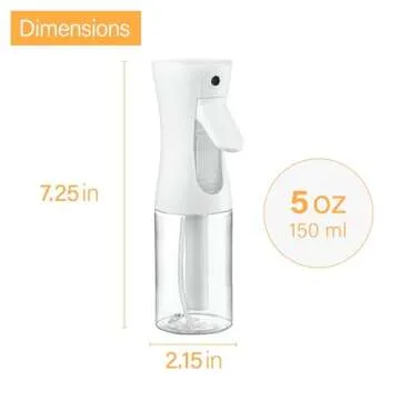 2 Pack Continuous Spray Bottles for Hair & More