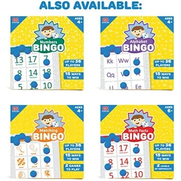 Addition & Subtraction Math Facts Bingo, 2 Difficulty Levels, Up to 36 Players by Pint-Size Scholars