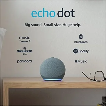 Echo Dot 4th Gen Smart Speaker with Alexa Twilight Blue