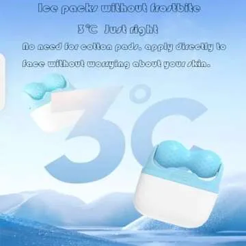 Hanmier Ice Roller for Face - Cold Therapy Skin Care Tool