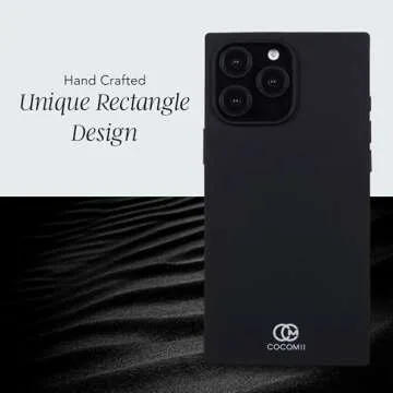Cocomii - Rectangle Case Compatible with iPhone 14 Pro Max - Compatible with MagSafe, Soft Touch Silicone, Microfiber Lining, Matte, Magnetic Phone Case for iPhone 14 Pro Max 6.7 inch, Black
