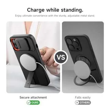 SURITCH iPhone 13 Pro Max Case with Magnetic Camera Cover
