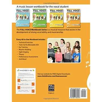FULL VOICE Workbook - Level Three: Unlock Your Singing Potential with Comprehensive Materials