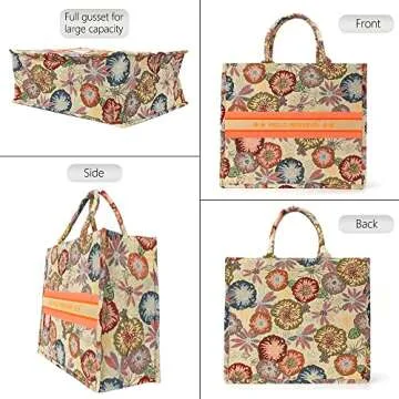 Stylish Large Tote Bag for Every Occasion - Women's Handbag