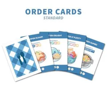 Unstable Games Fishy Squishy Crusty Quirky Base Game - Competitive Fishing Card Game for Kids, Teens, Adults - 2-6 Players, Ages 7+