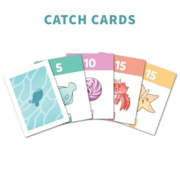 Unstable Games Fishy Squishy Crusty Quirky Base Game - Competitive Fishing Card Game for Kids, Teens, Adults - 2-6 Players, Ages 7+