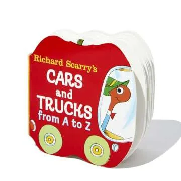 Richard Scarry's Cars and Trucks from A to Z (A Chunky Book)