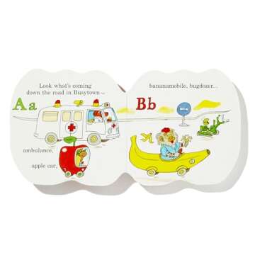 Richard Scarry's Cars and Trucks from A to Z (A Chunky Book)