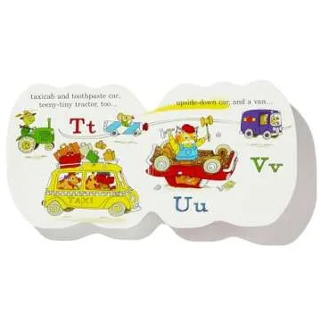 Richard Scarry's Cars and Trucks from A to Z (A Chunky Book)