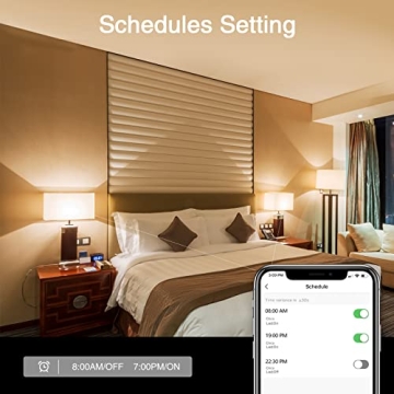 OHMAX Smart Light Bulb for Alexa and Google Home