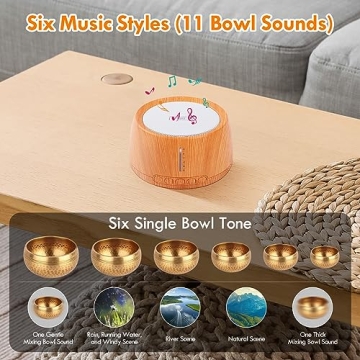Tibetan Singing Bowls Machine for Healing Sounds