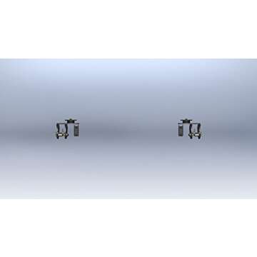 Clayton Off Road COR-1206130 - WJ Rear Axle Bracket Kit