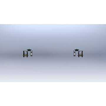 Clayton Off Road COR-1206130 - WJ Rear Axle Bracket Kit