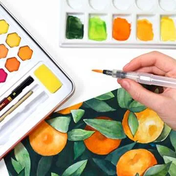PAGOS Watercolor Paint Set – 36 Colors and Accessories