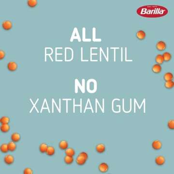 Barilla Red Lentil Pasta Variety Pack - Vegan, Gluten Free