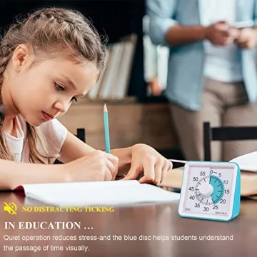 Secura 60-Minute Visual Timer for Kids and Adults