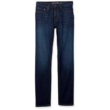 Men's Straight-Fit Stretch Jean Comfortable Stylish Denim