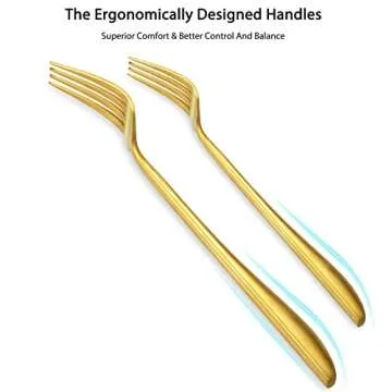 KEAWELL Luxury 20-Piece Stainless Steel Flatware Set