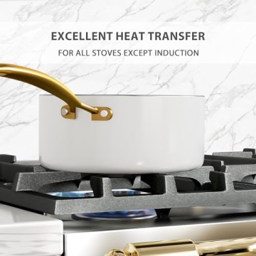 VONIKI Non-Stick 16 Pcs Ceramic Cookware Set With Utensils