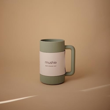 Mushie Bath Rinse Cup 100% Silicone for Safe Kids Bathing