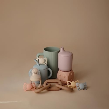 Mushie Bath Rinse Cup 100% Silicone for Safe Kids Bathing